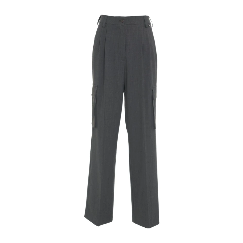 Herno Cargo Grijze Broek Gray Dames