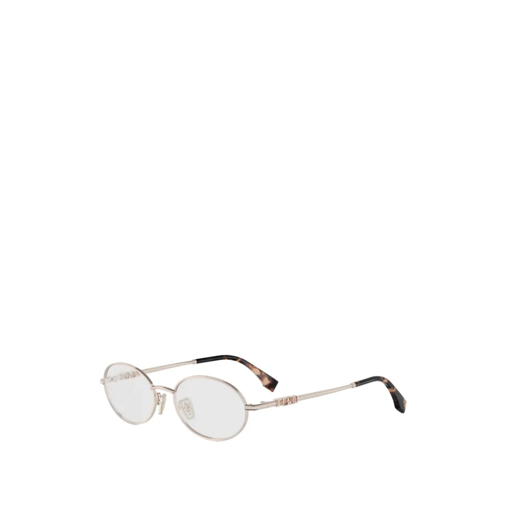 Fendi Women's Pink Glasses, 52 Mm, Fendigraphy Eyeglasses