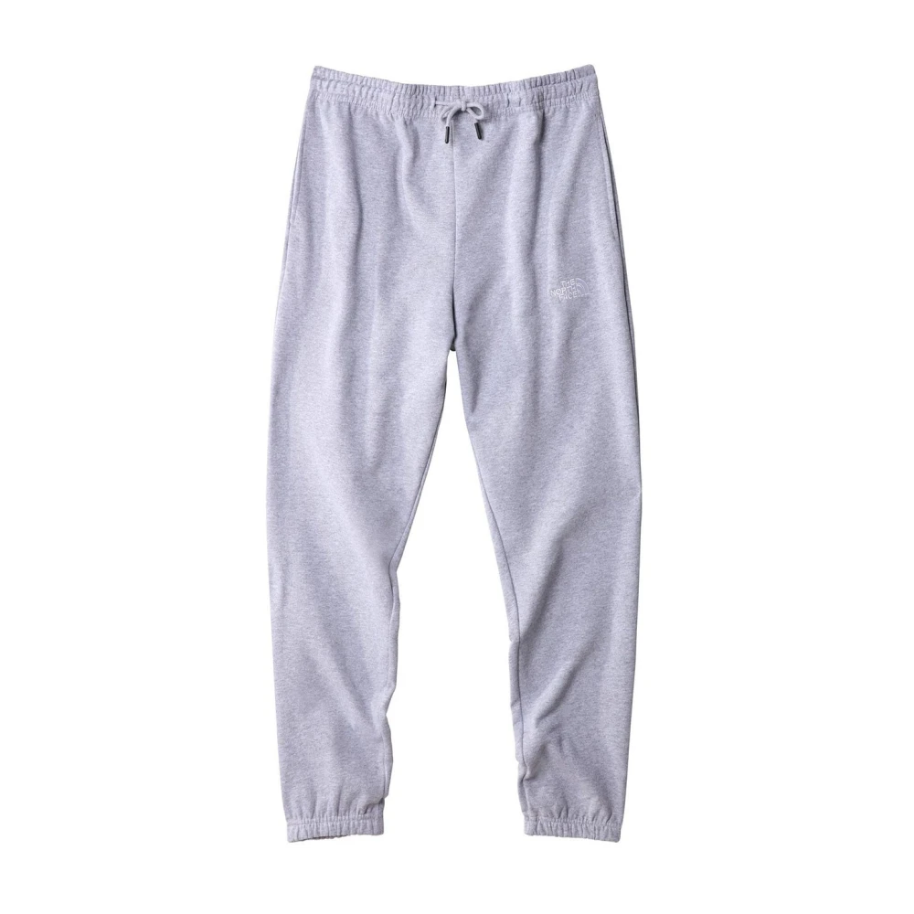 The North Face Essential Jog Katoenen Broek Grijs Gray Heren
