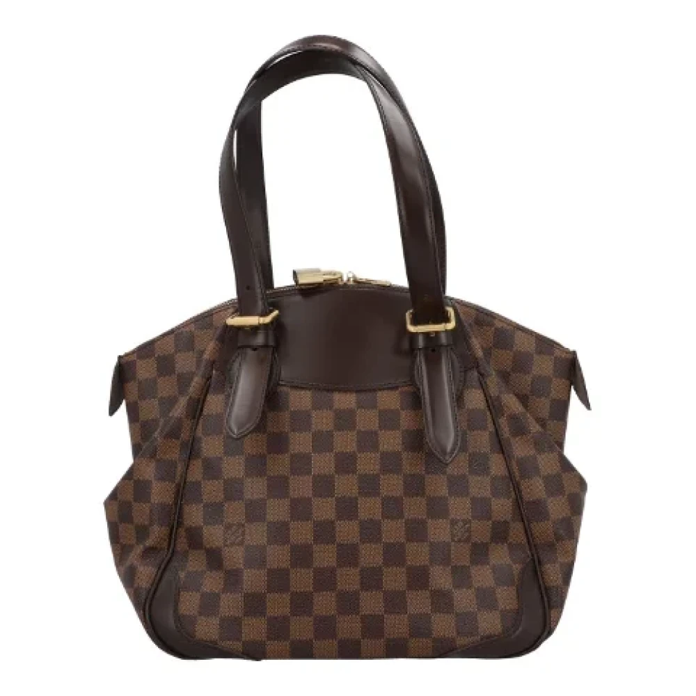 Louis Vuitton Vintage Pre-owned Leather shoulder-bags Brown Dames