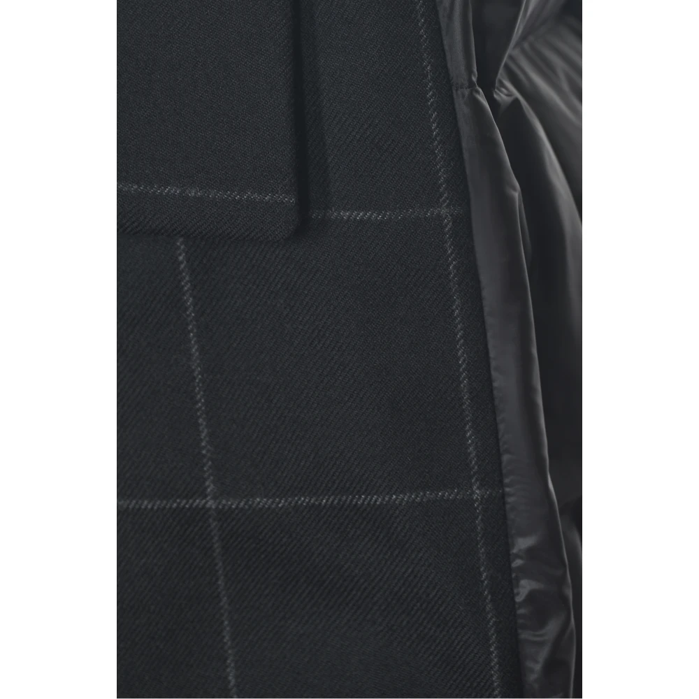 Sacai Zwarte Elegante Jurken Black Dames