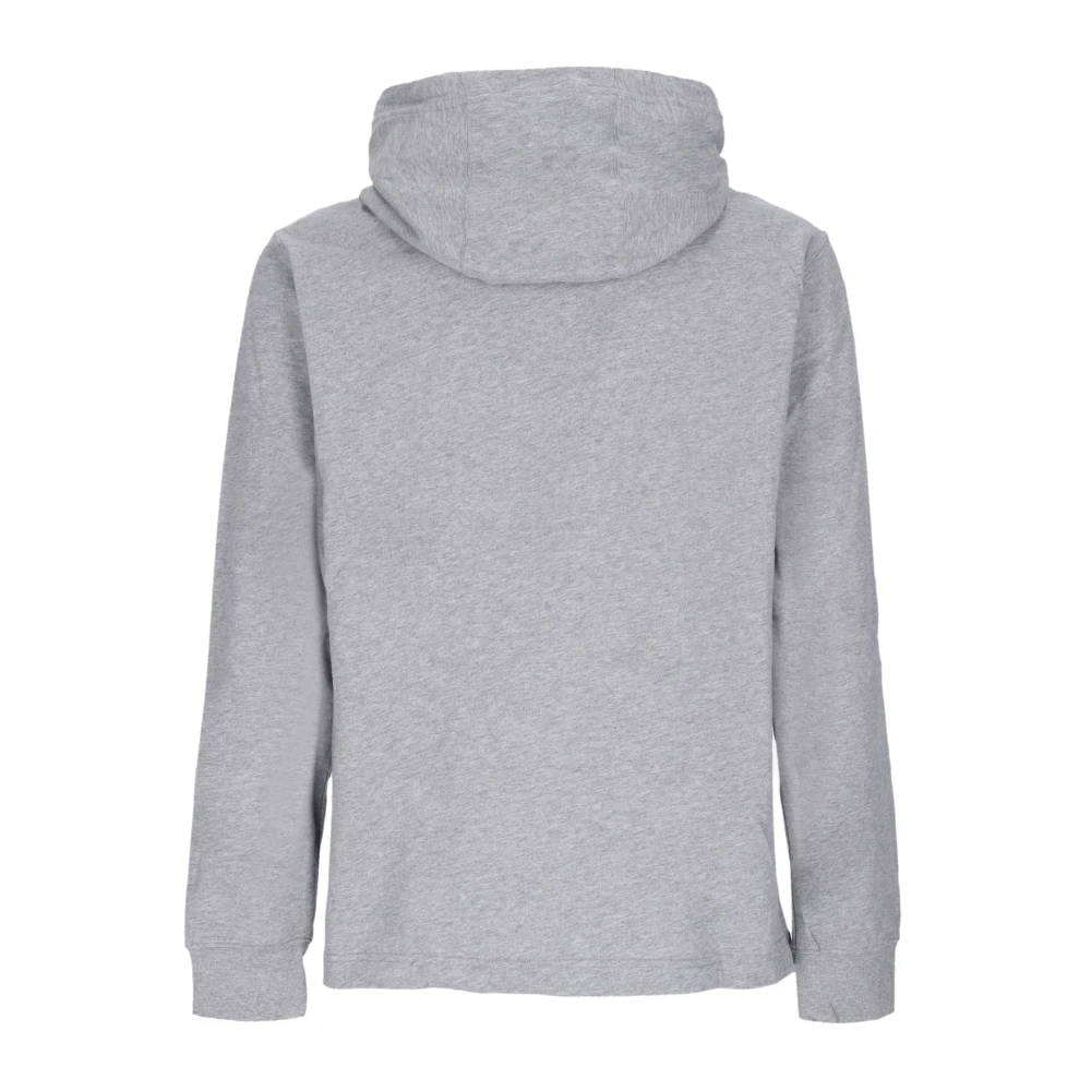 Nike Sportswear Long Sleeve Hoodie Club Jersey Gray Heren