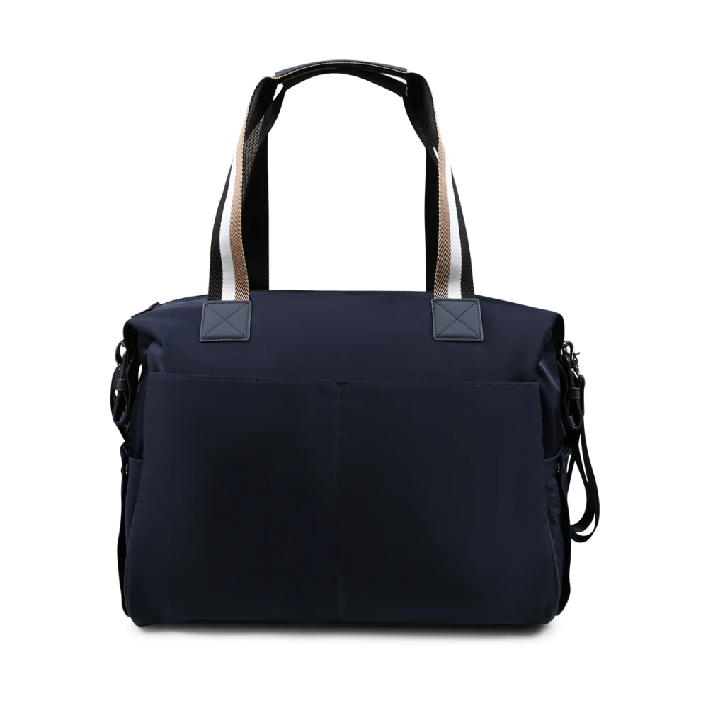 Hugo Boss Blauwe luiertas met meerdere functies Blue Unisex