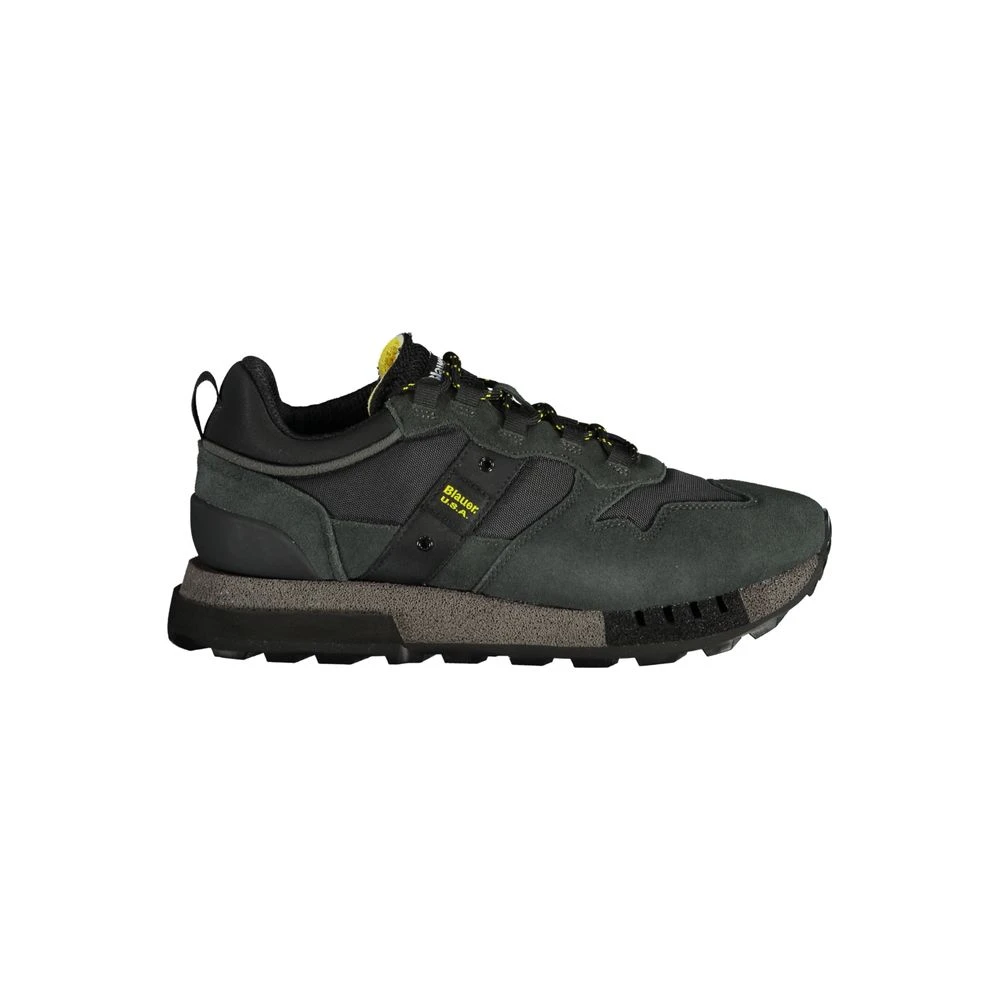 Blauer Zwarte Polyester Sneaker Heren Schoenen