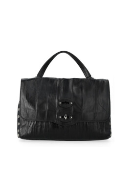 sac-a-bandouliere-noir-plisse-lazzarone