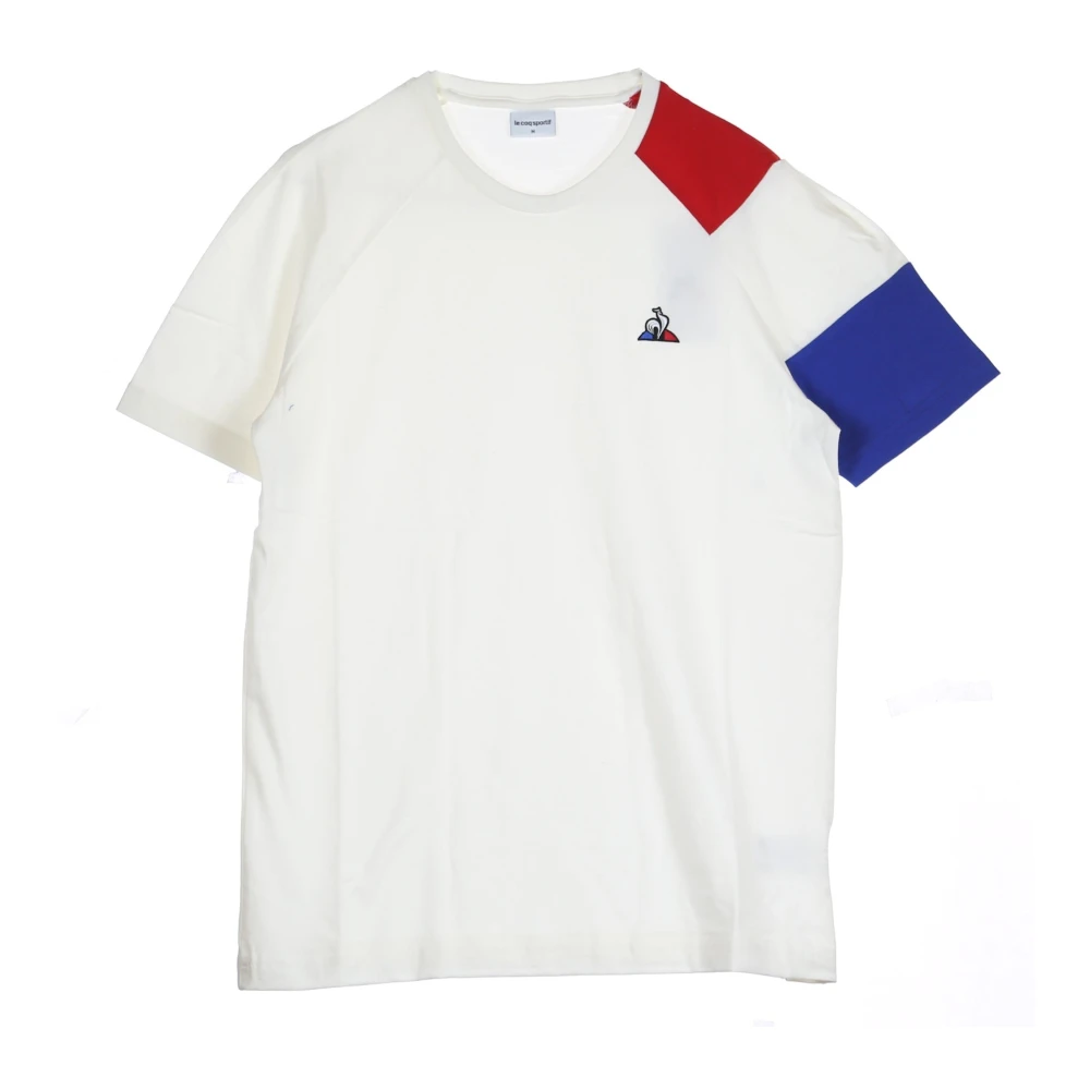 Le Coq Sportif Marshmallow T-shirt voor Mannen White Heren