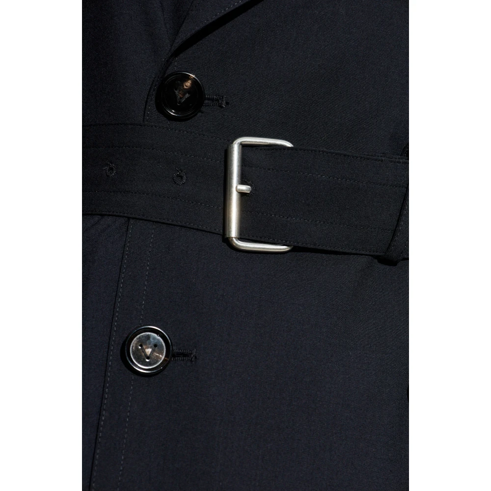 Bottega Veneta Wollen trenchcoat Blue Dames