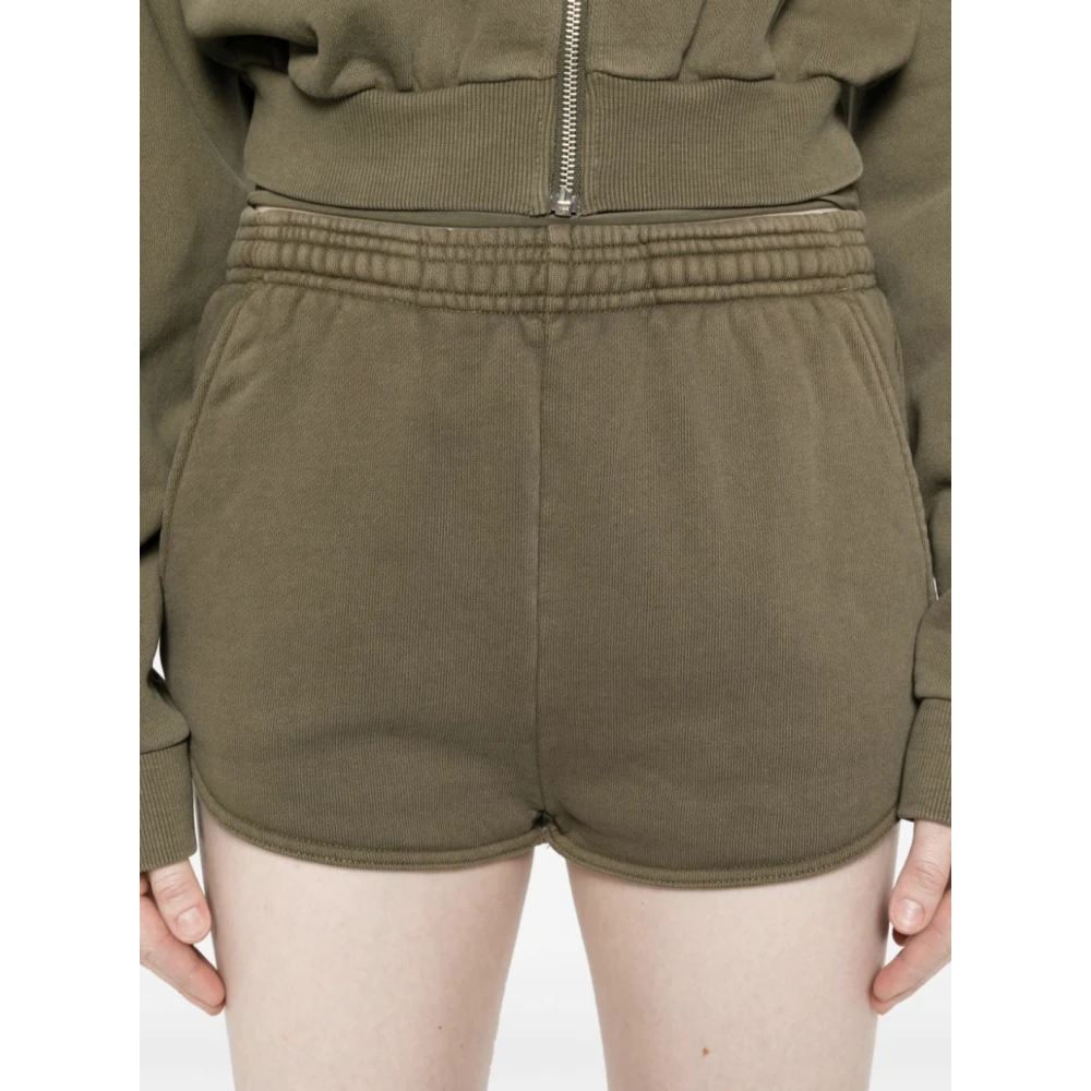 Entire Studios Militaire Micro Shorts Green Dames