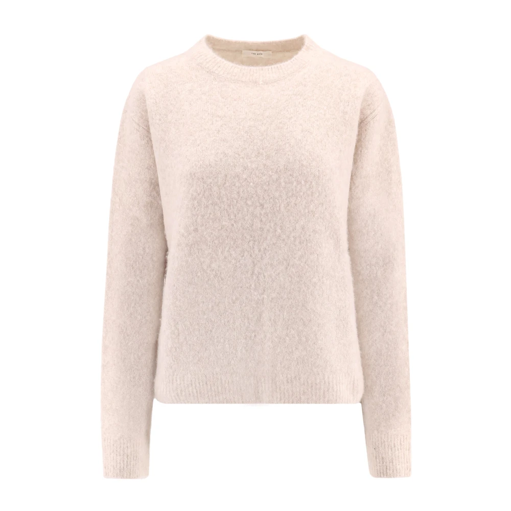 The Row Luxe Cashmere Silk Sweater Beige Dames