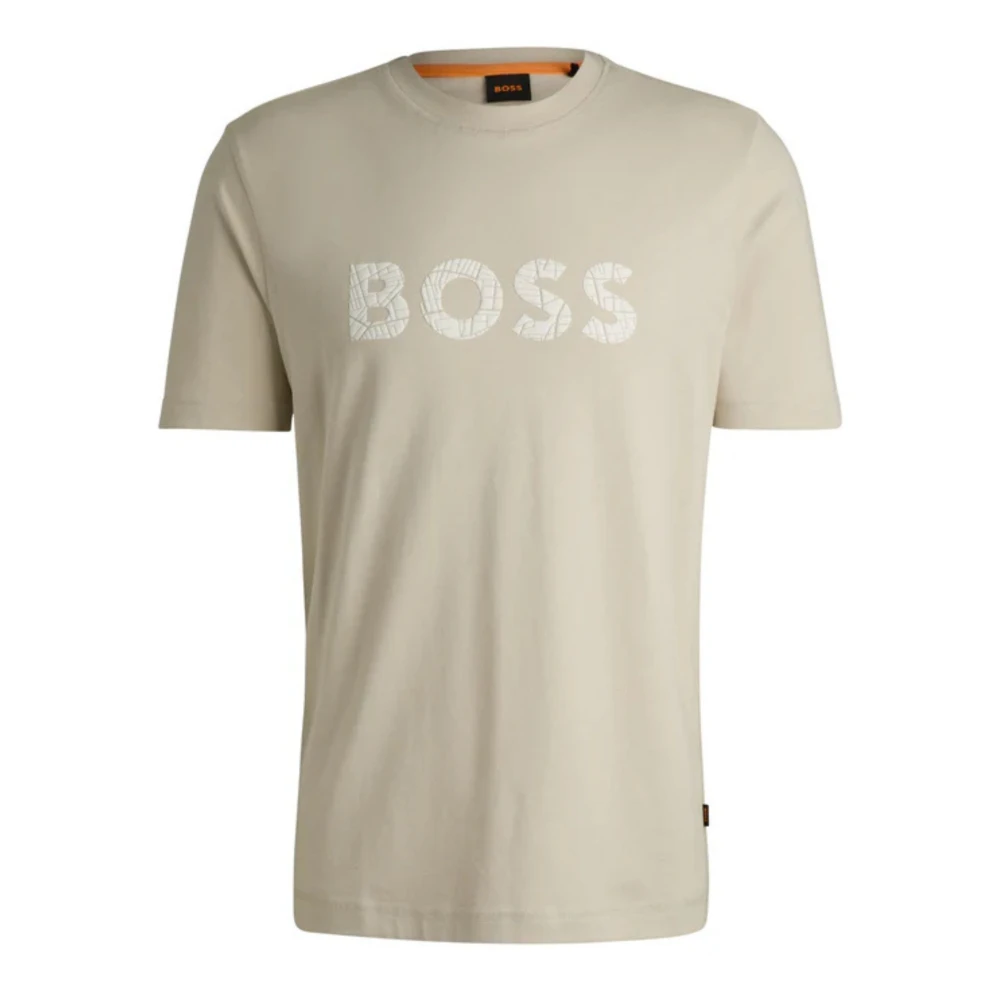 Hugo - Tops > T-Shirts - Beige - Hugo - Modalova