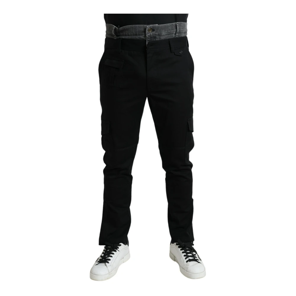 Trousers > Slim-fit Trousers - - Dolce & Gabbana - Modalova