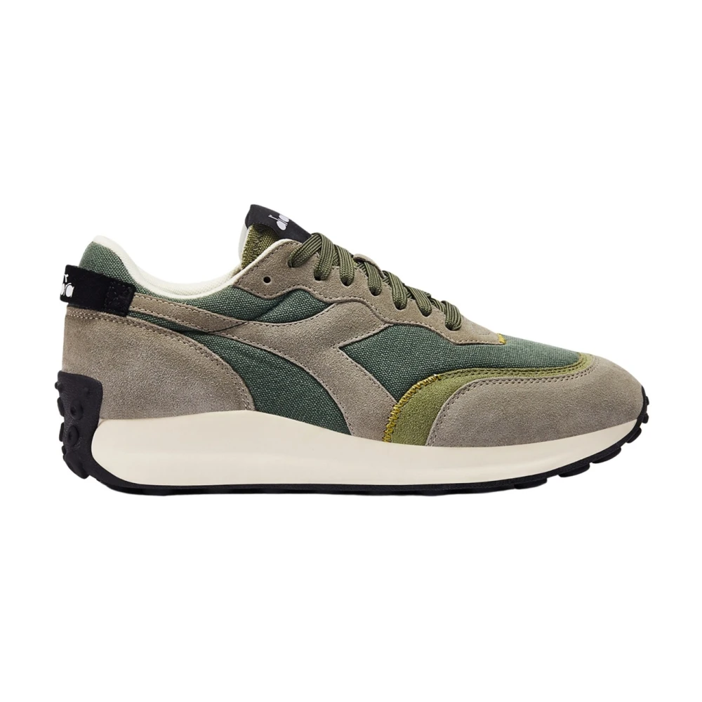 Diadora Men's Green Urban Casual Sneaker - Sneakers - 10 Uk - Shoes