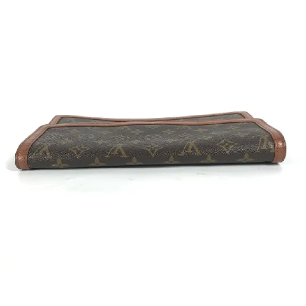 Louis Vuitton Vintage Pre-owned Cotton louis-vuitton-bags Brown Dames