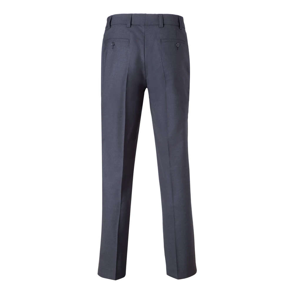 Eurex Elegante wolblend chino broek Gray Heren