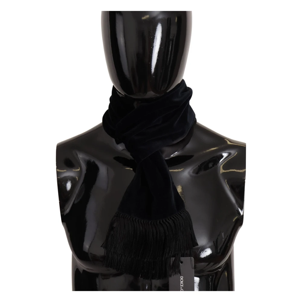 Dolce & Gabbana Winter Scarves Black Heren