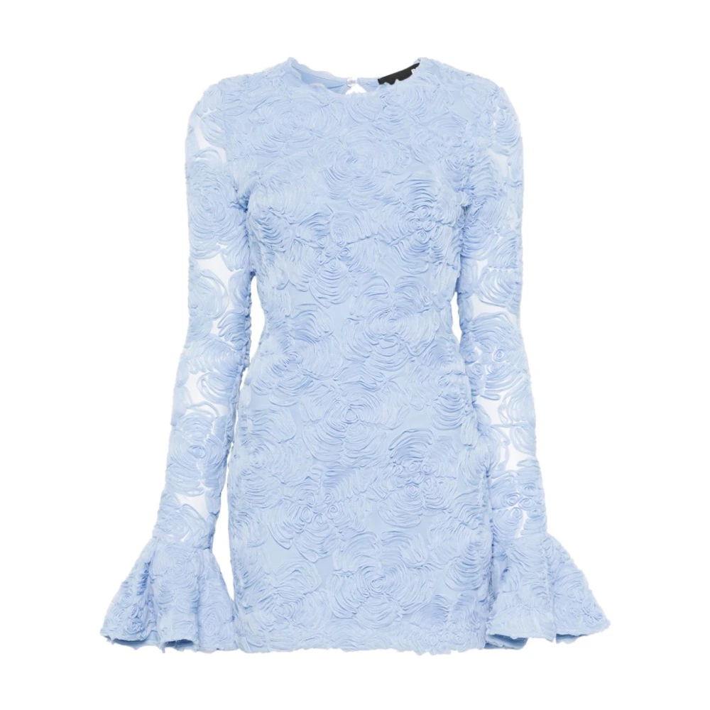 ROTATE Birger Christensen Sky Blue Dress Blue, Dam