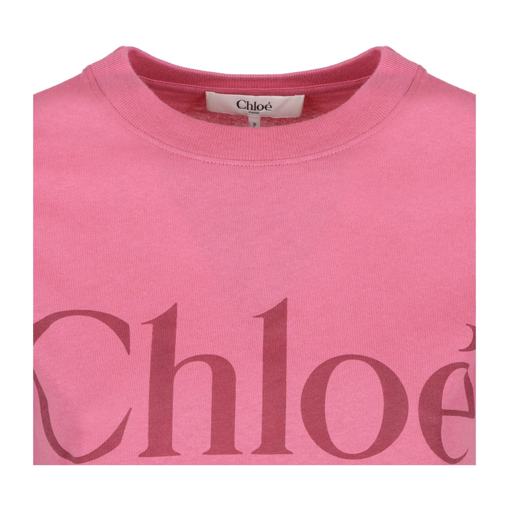 Chloé Stijlvolle Tops en Polos Pink Dames