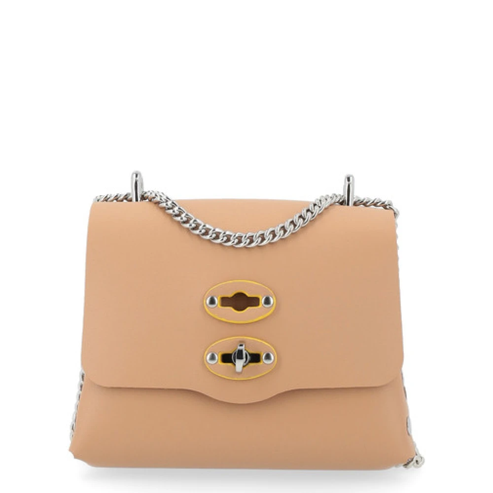Zanellato Amar Beige Postina Schoudertas Beige Dames