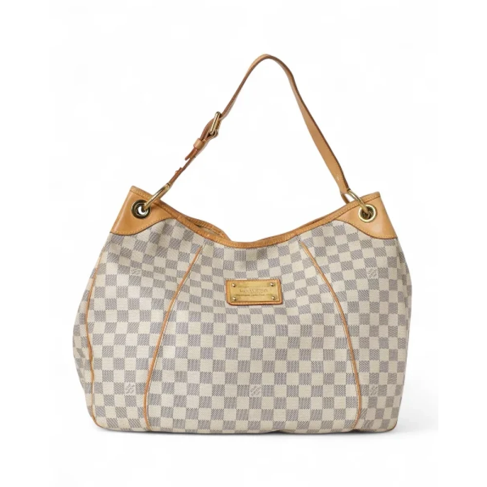 Louis Vuitton Vintage Pre-owned Canvas handbags Beige Dames