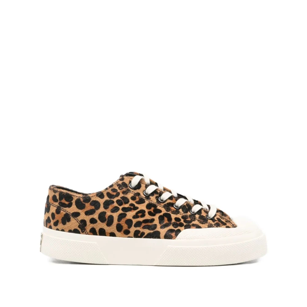 Superga Luipaard Kalfshaar Sneakers Heren Schoenen Bruin