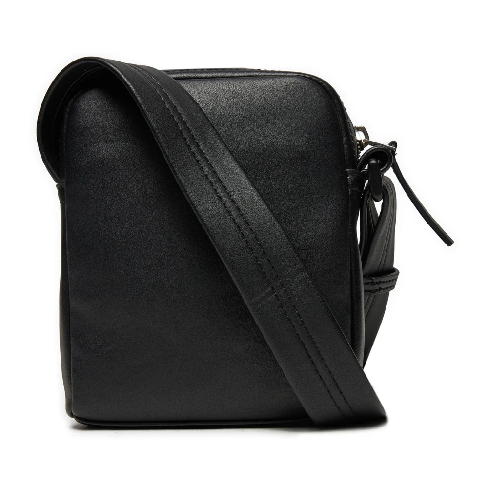 Calvin Klein Jeans Zachte Reporter Tas Herfst Winter Collectie Black Heren