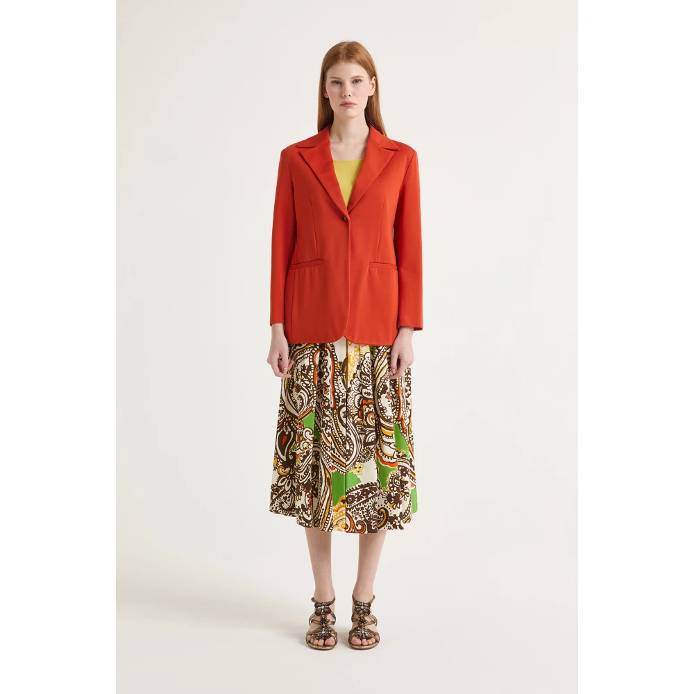 Maliparmi Milano Stitching JAS Orange Dames