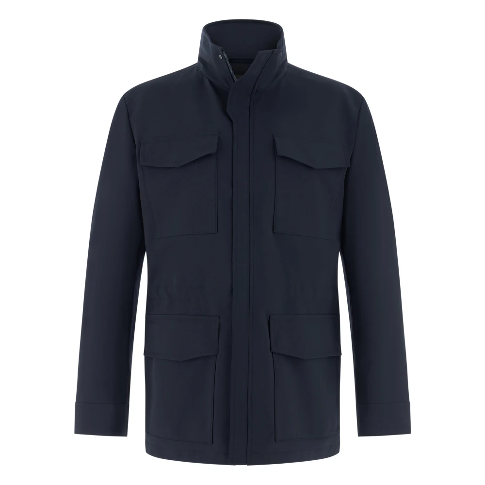 Boggi Milano Herren Blau Jacken, Sgröße: