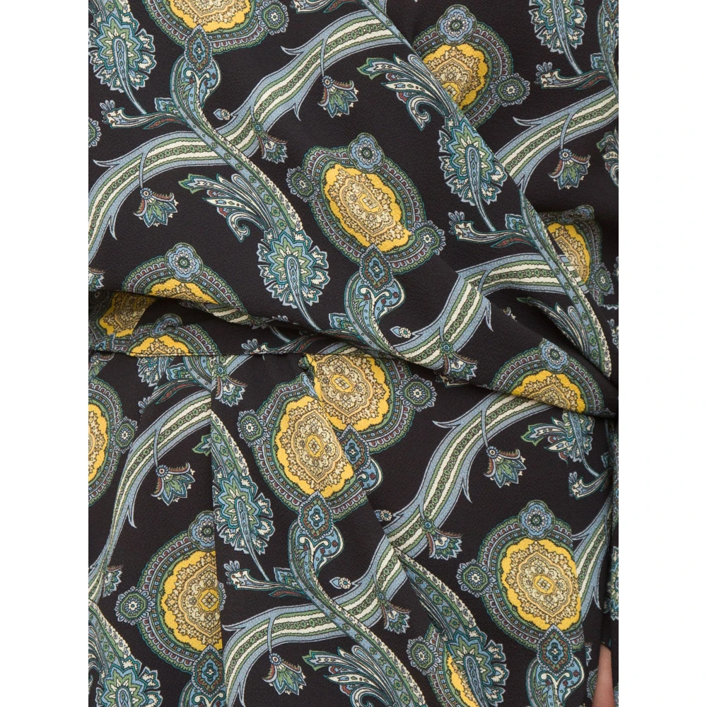 ETRO Fantasia Midi Jurk voor Vrouwen Multicolor Dames