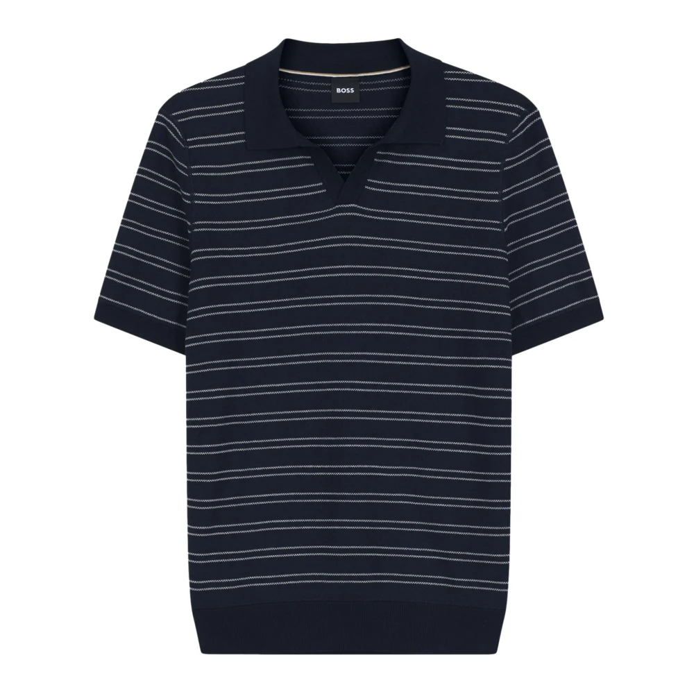 Hugo Men's Blue Polo Shirts, L, H-Narciso Polo