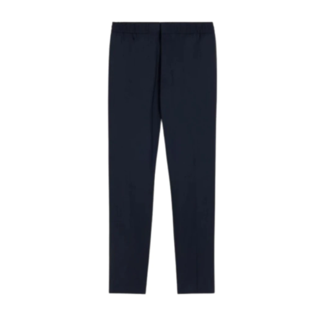 Ami Paris Chino Broek met Elastische Taille: Comfort en Stijl Blue Heren