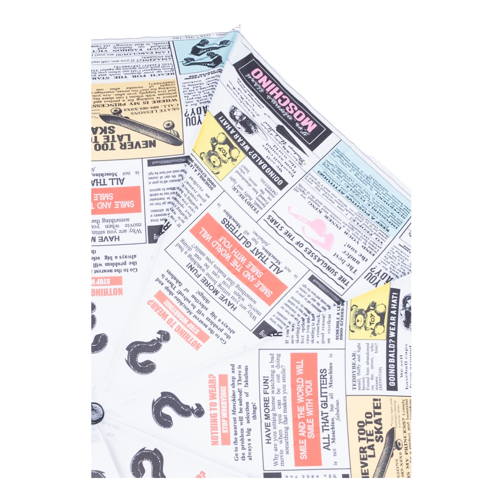 Moschino Paraplu met logo Multicolor Unisex