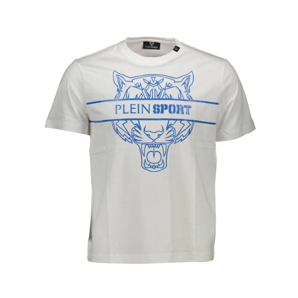 Plein Sport White Cotton Mens T-Shirt - Size X-Large - Image 4