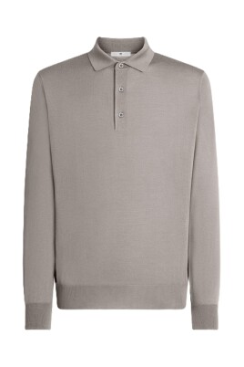 long-sleeve-gray-polo-shirt