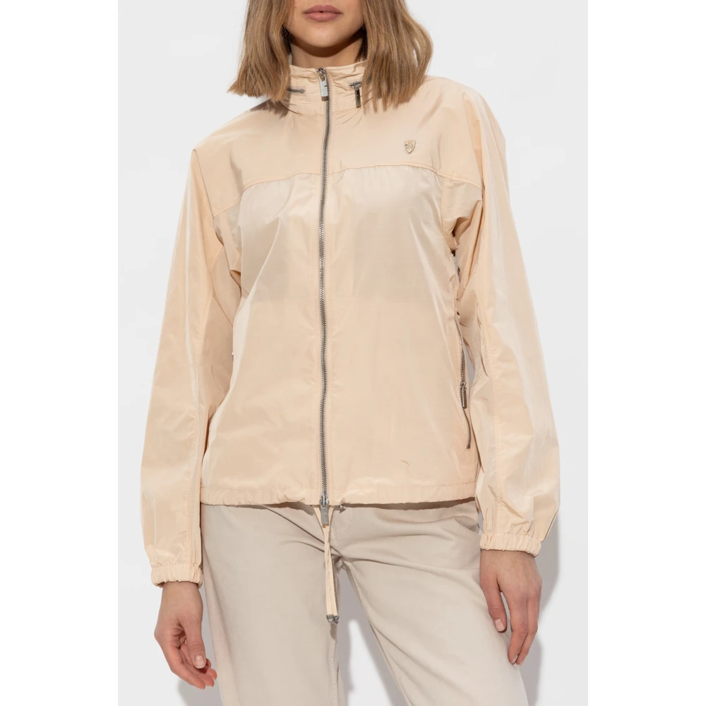 Burberry Jas met logo Beige Dames