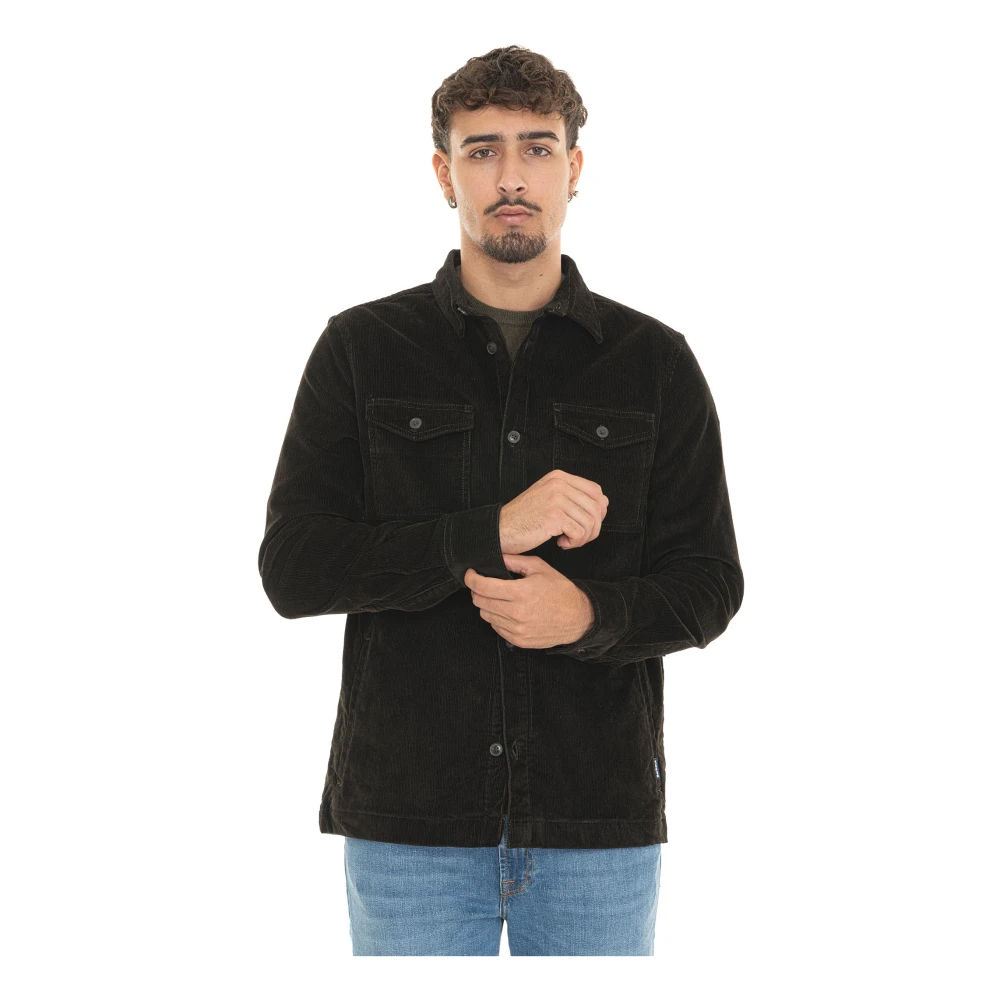 Barbour Maxi Tartan Overshirt met Zakken Brown Heren