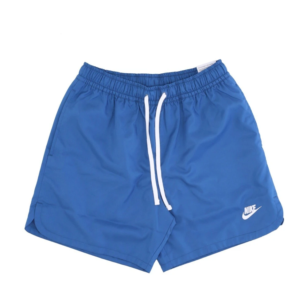 Nike Gewoven gevoerde Flow Shorts Blue Heren