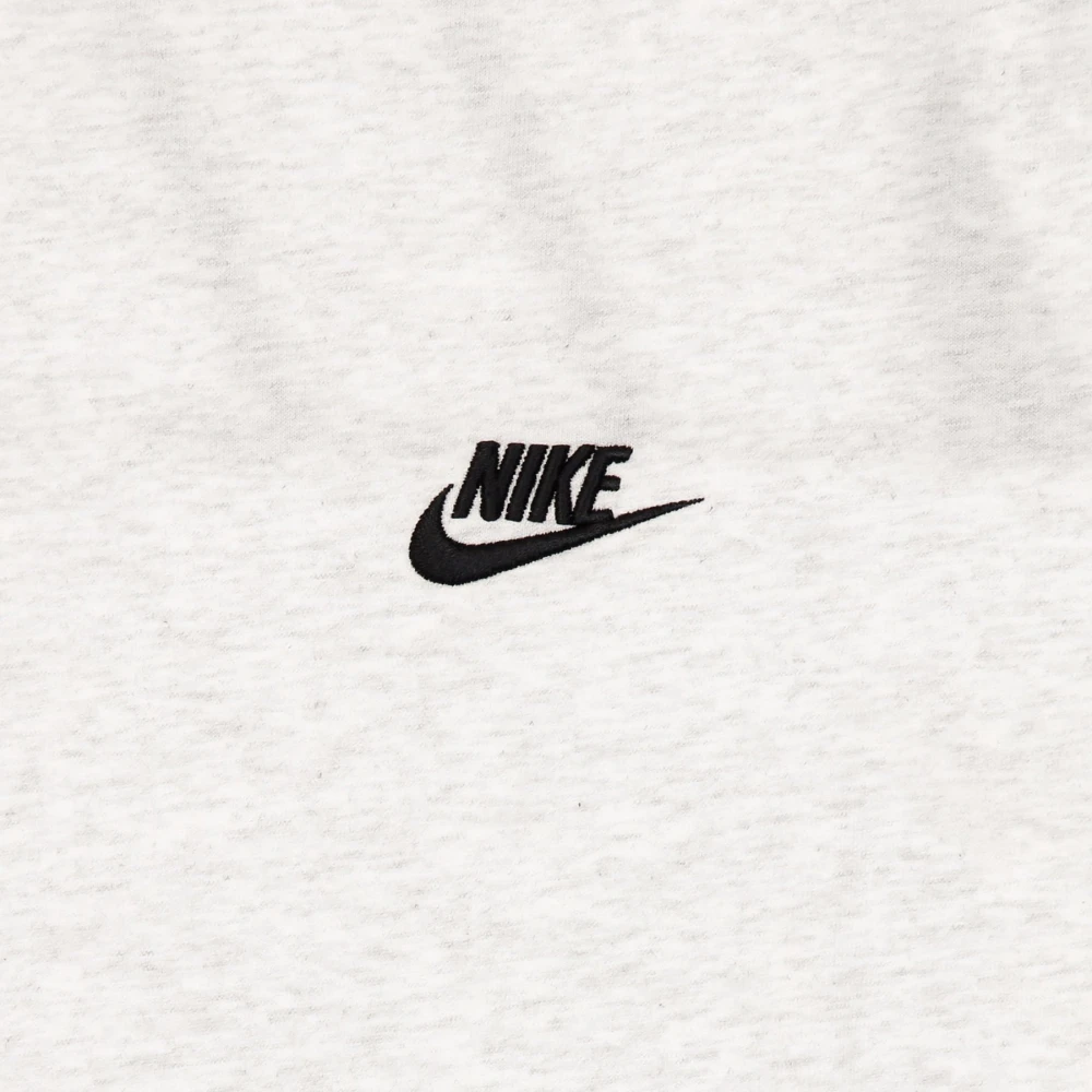 Nike Sportkleding Gebreide Top Berken Heather Zwart White Heren