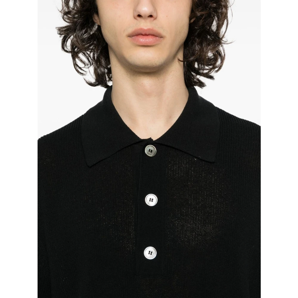 Our Legacy Polo Shirts Black Heren