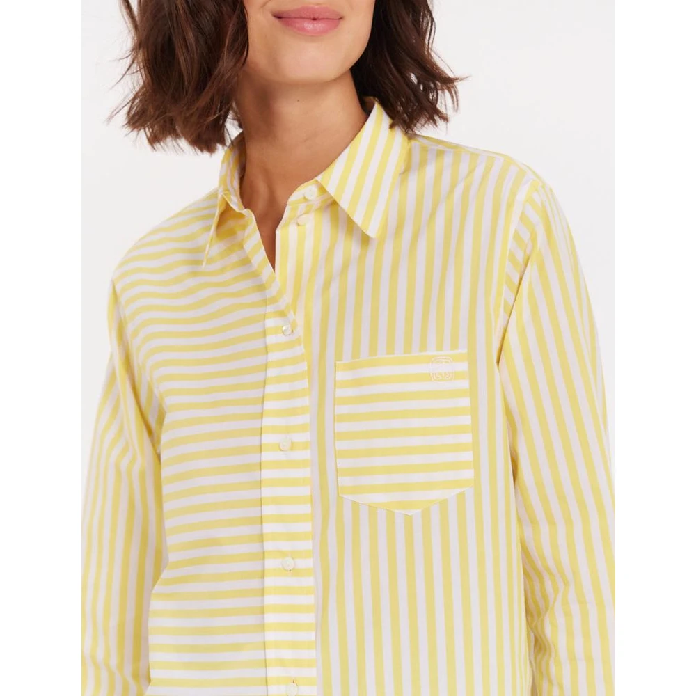 Ines De La Fressange Paris Gele Gestreepte Maureen Shirt Yellow Dames