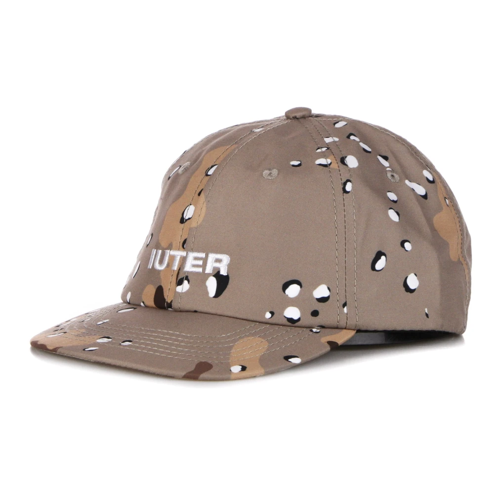 Iuter Sportig Beige Flat Visor Cap Beige, Herr