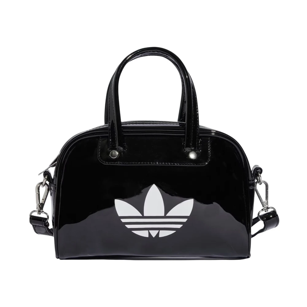Adidas Women's Black Running Accessories, One Size, Adicolor Mini Bowling Bag