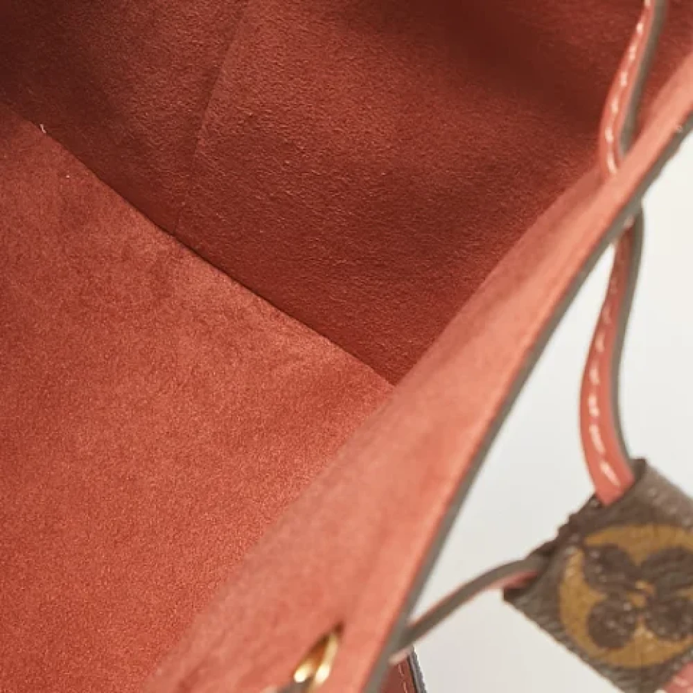Louis Vuitton Vintage Pre-owned Canvas backpacks Pink Dames