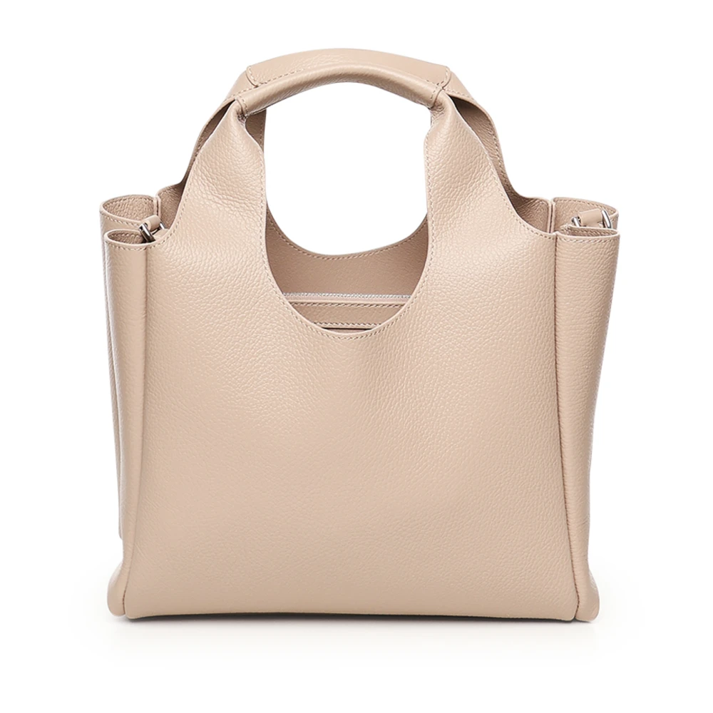 Hogan Geëtste Winkelzak in Beige Dames