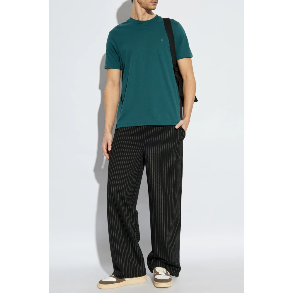 AllSaints Brace T-shirt Green Heren