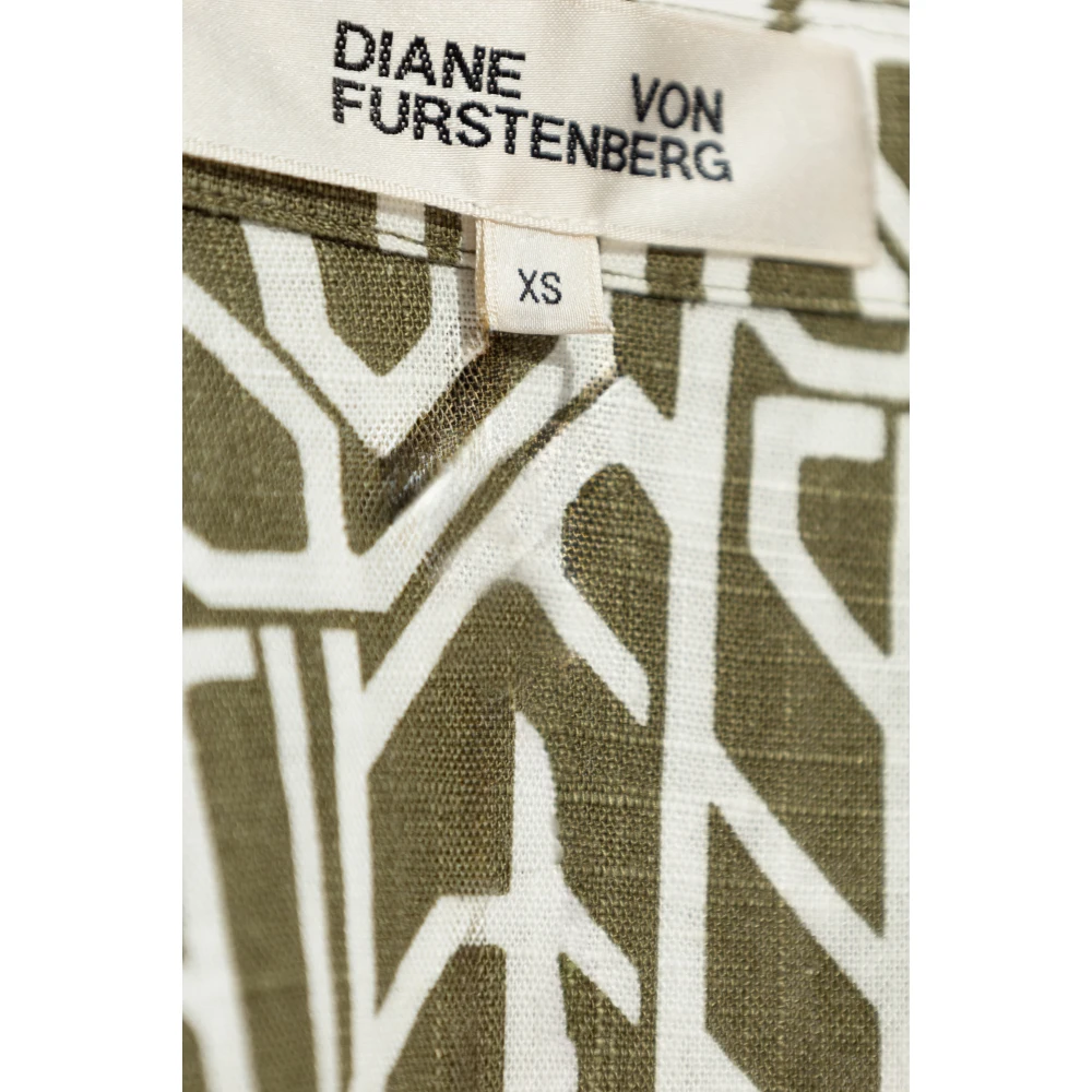 Diane Von Furstenberg Gestreept overhemd door Green Dames