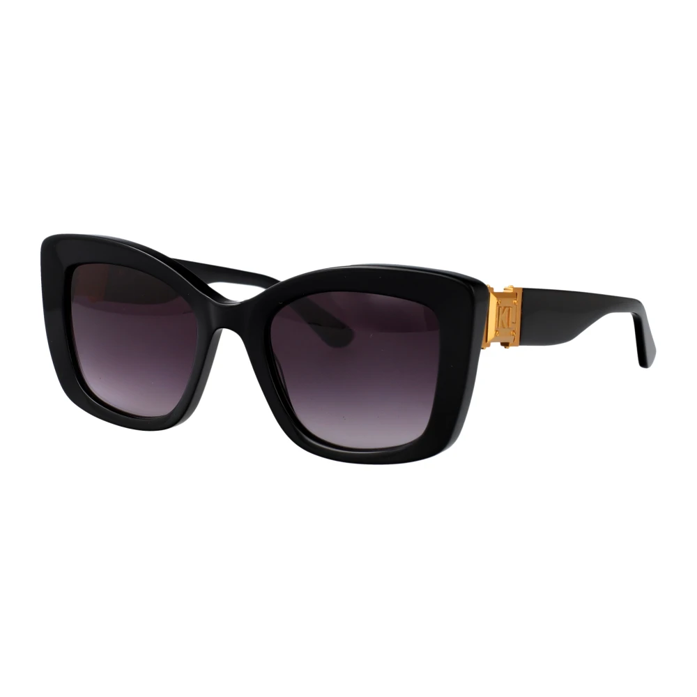 Karl Lagerfeld Unisex Black Sunglasses - Sunglasses - 53 Mm - Accessories