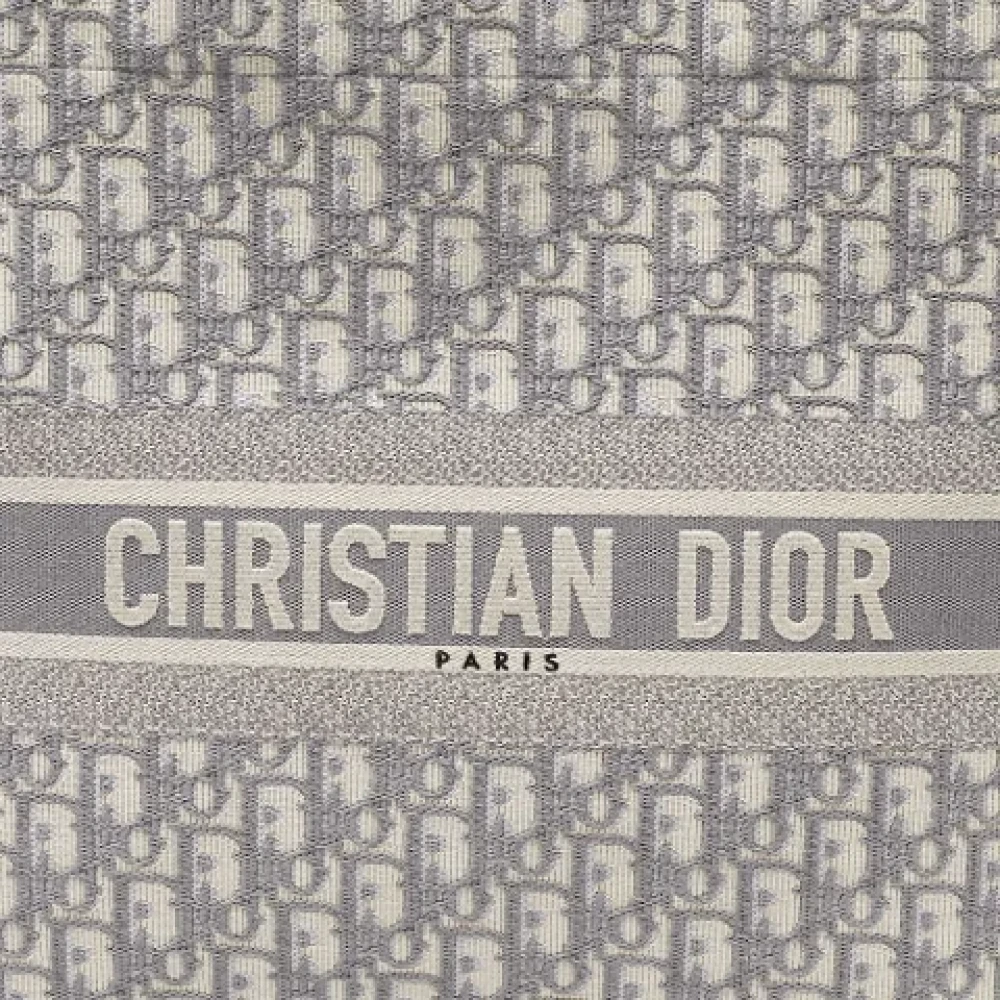 Dior Vintage Pre-owned Canvas totes Gray Dames