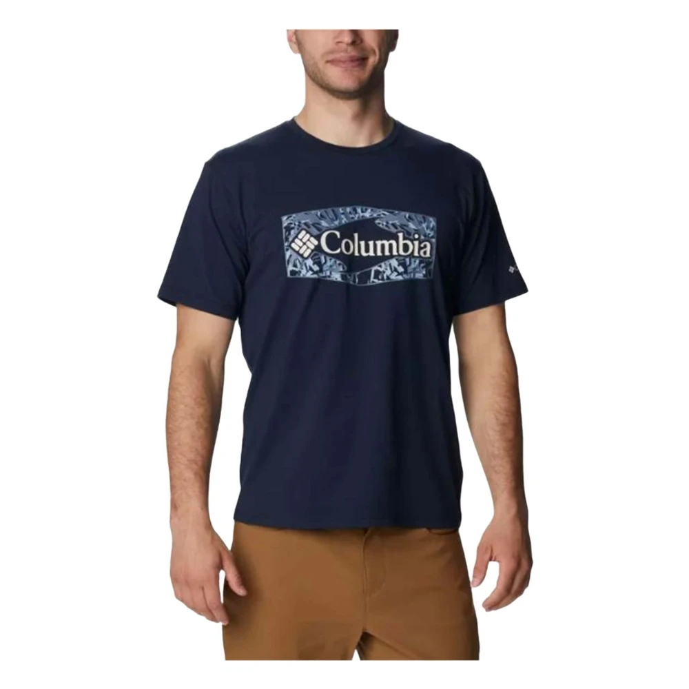 Columbia Técnica Sun Trek™ T-shirt Blue Heren