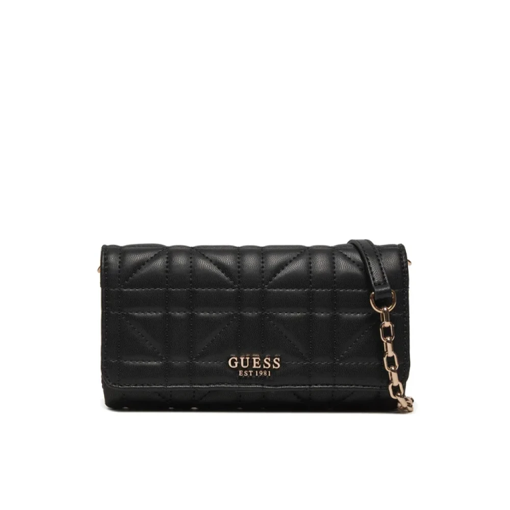 Guess Assia Crossbody Tas Zwart Black Dames