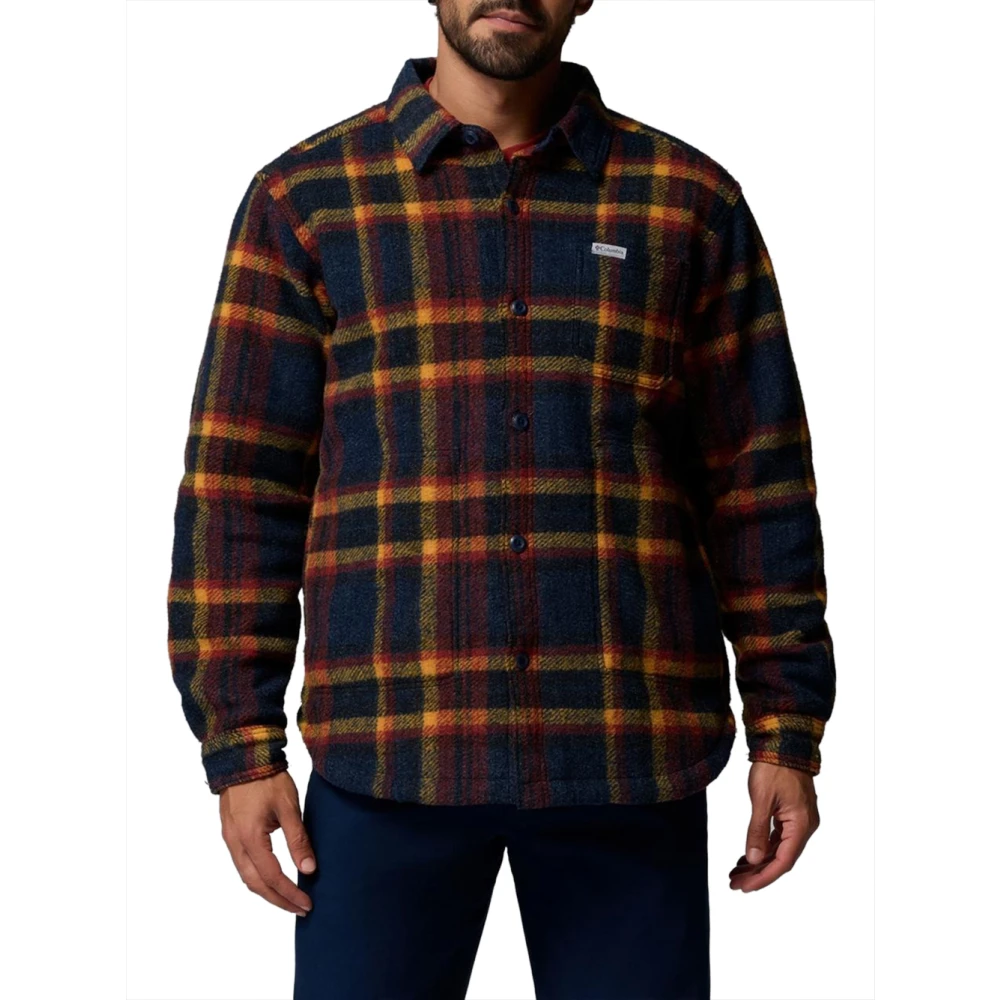 Columbia Uomo Blu Magliette, L, New,